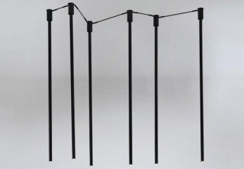 Точечный светильник ALHA N-6 BK Dohar 9005