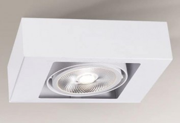 Точечный светильник настенный KOGA 1 GU10 BK Shilo 8006