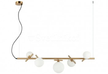 Подвесная люстра REVERSO Italux PND-5622-5-BRO-W