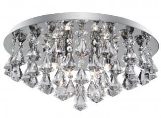 Стельова люстра Searchlight Hanna 3308-8CC