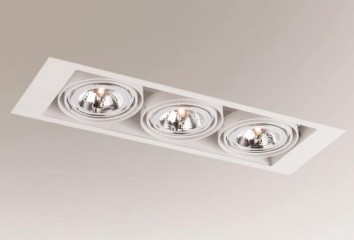Точечный светильник MUKO 3 GU10 WH Shilo 7358