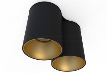 Точковий світильник EYE TONE 2 BK/GO Nowodvorski 8087