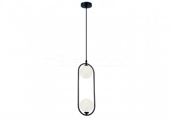 Подвесная люстра FANCY 2 BK Viokef 4208700