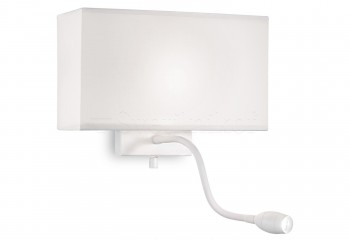 Бра HOTEL AP2 WH Ideal Lux 215693