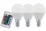Лампа E14-LED-RGBW-P45 3-set Eglo 10683