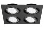 Точковий світильник BOXY DL 4 ZumaLine 20073-BK