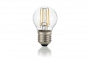 Лампа LED CLASSIC E27 4W SFERA TRASPARENTE 4000K Ideal Lux 153957
