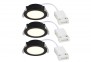 Точковий світильник для ванної OLEA LED BK 3-set Nordlux 2510400103