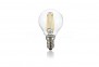 Лампа LED CLASSIC E14 4W SFERA TRASPARENTE 4000K Ideal Lux 153926