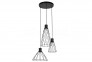 Підвісна люстра MODESTO 3-R BK TK-Lighting 10187