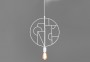 Підвісний світильник AVANT-GARDE 40 WH Imperium Light 160150.01.01