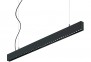 Подвесной линейный светильник Steel LED 4000K BK Ideal Lux 276656