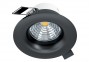 Точечный светильник SALICETO R 2700K BK Eglo 98607