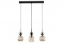 Підвісна люстра SOPHIA 3-L GREEN/COGNAC TK-Lighting 11147